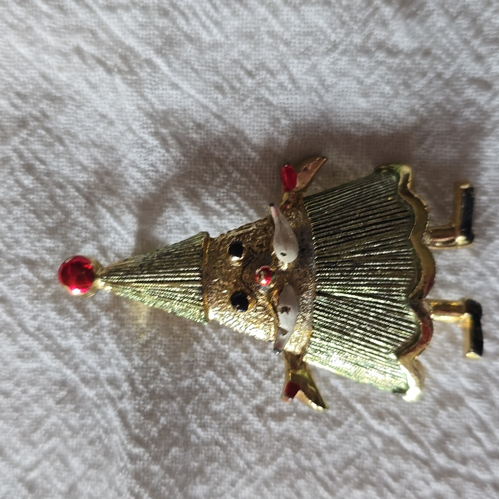 Christmas Tree Brooch